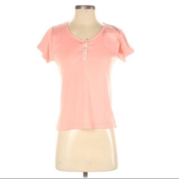 Fresh Produce Short Sleeve Henley Size Small - Picture 1 of 5